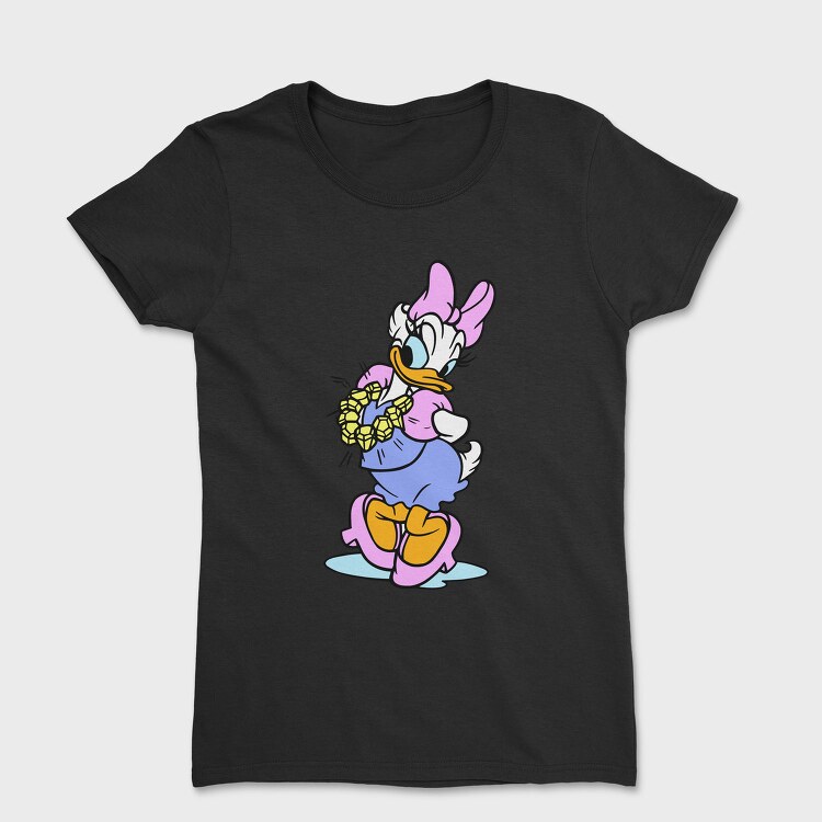 Cartoon Retro Daisy Duck 5, Tricou Femei