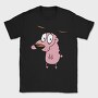 Cartoon Retro Courage the Cowardly Dog 5, Tricou Barbati (Unisex)