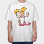Cartoon Retro Dexter Laboratory 4, Tricou Oversize Barbati (Unisex)