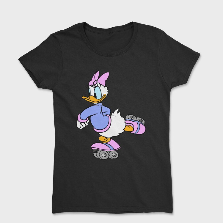 Cartoon Retro Daisy Duck 3, Tricou Femei