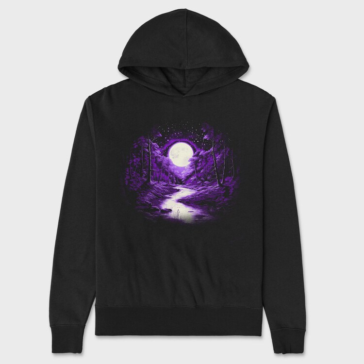 Purple River, Hanorac Oversize Barbati (Unisex)