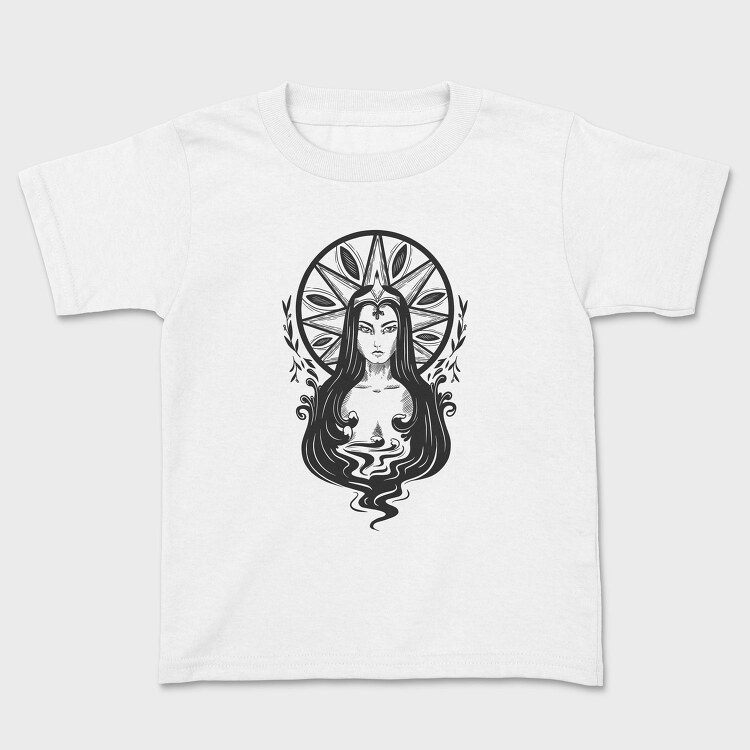 Queen Dark Art Nouveau 07, Tricou Copii