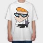Cartoon Retro Dexter Laboratory 2, Tricou Oversize Barbati (Unisex)