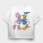 Cartoon Retro Disney 3, Tricou Oversize Barbati (Unisex)