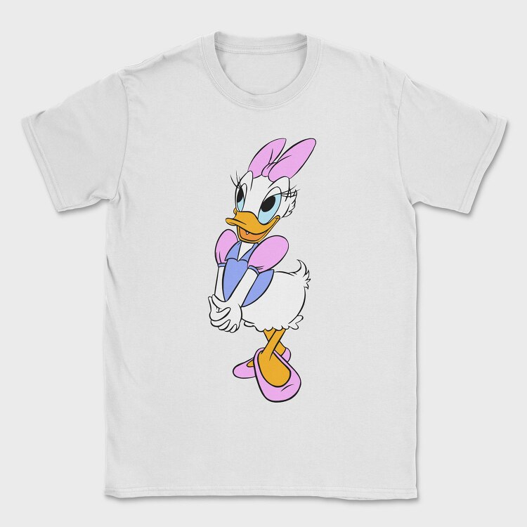 Cartoon Retro Daisy Duck 6, Tricou Barbati (Unisex)