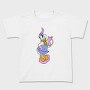 Cartoon Retro Daisy Duck 4, Tricou Copii