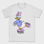 Cartoon Retro Daisy Duck 3, Tricou Barbati (Unisex)