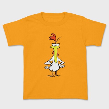 Cartoon Retro Cow and Chicken 6, Tricou Copii