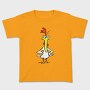 Cartoon Retro Cow and Chicken 6, Tricou Copii