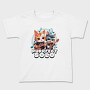 Purrfect Solo Cats Guitar, Tricou Copii