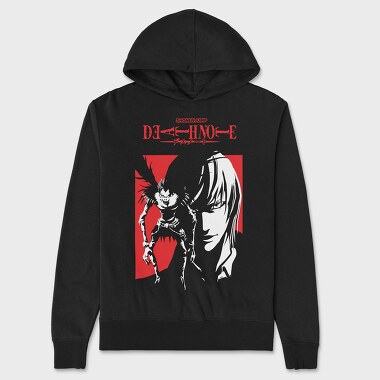 Death Note Kira, Hanorac Oversize Barbati (Unisex)