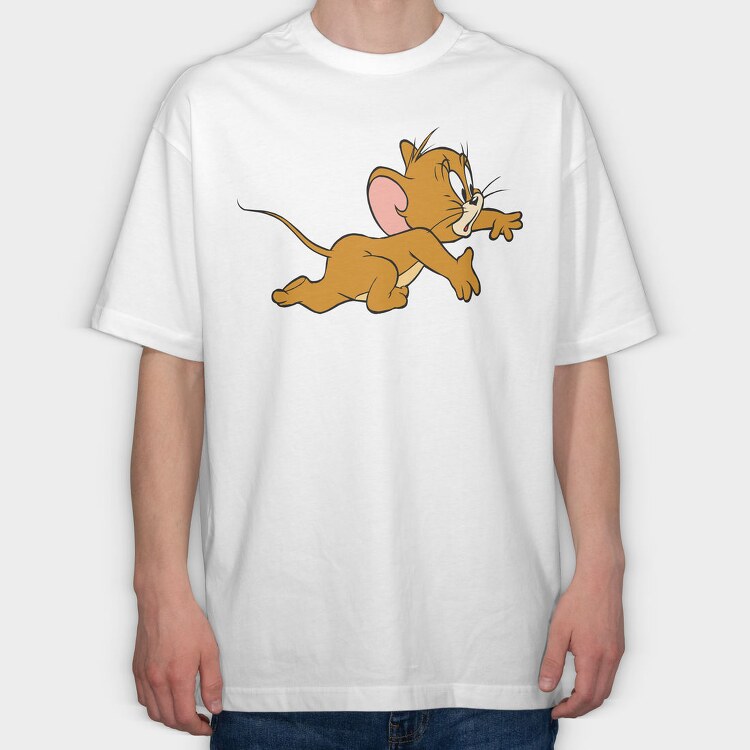 Cartoon Retro Caricaturas 32 5, Tricou Oversize Barbati (Unisex)
