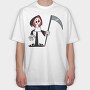 Cartoon Retro Billy and Mandy 4, Tricou Oversize Barbati (Unisex)