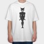 Cartoon Retro Batman 4, Tricou Oversize Barbati (Unisex)