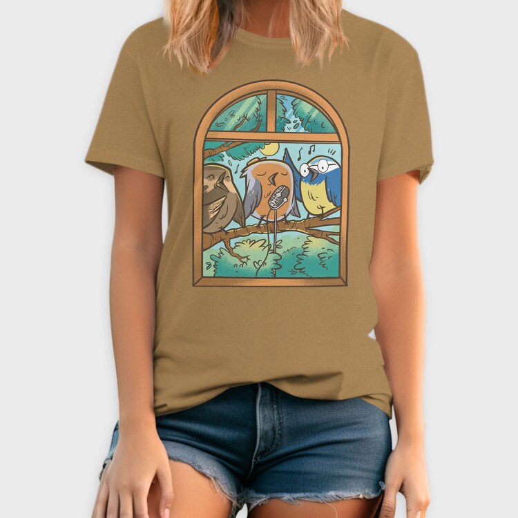 Singing Birdss, Tricou Barbati (Unisex)