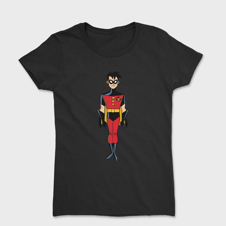 Cartoon Retro Batman 3, Tricou Femei