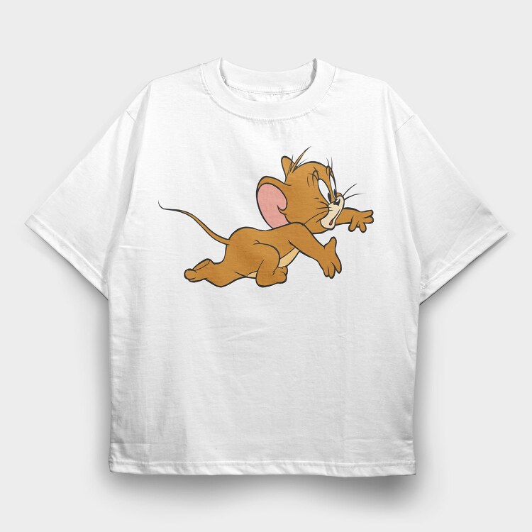 Cartoon Retro Caricaturas 32 5, Tricou Oversize Barbati (Unisex)