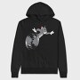 Cartoon Retro Caricaturas 32 3, Hanorac Oversize Barbati (Unisex)