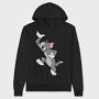 Cartoon Retro Caricaturas 32 2, Hanorac Oversize Barbati (Unisex)