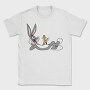 Cartoon Retro Bugs Bunny 6, Tricou Barbati (Unisex)