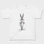 Cartoon Retro Bugs Bunny 5, Tricou Copii