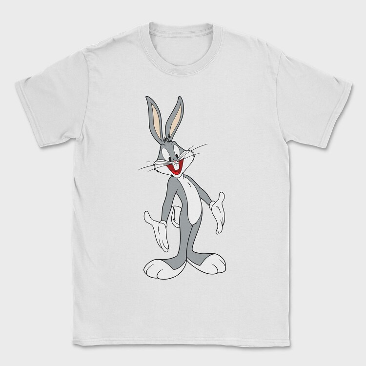Cartoon Retro Bugs Bunny 2, Tricou Barbati (Unisex)