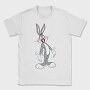 Cartoon Retro Bugs Bunny 2, Tricou Barbati (Unisex)