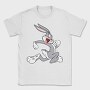 Cartoon Retro Bugs Bunny 1, Tricou Barbati (Unisex)