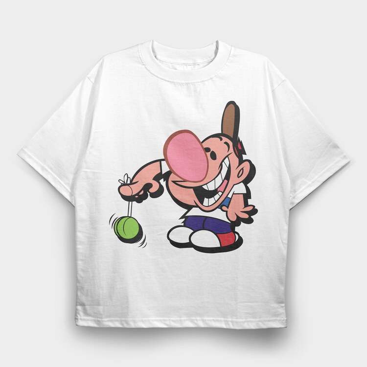Cartoon Retro Billy and Mandy 6, Tricou Oversize Barbati (Unisex)