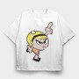 Cartoon Retro Billy and Mandy 5, Tricou Oversize Barbati (Unisex)