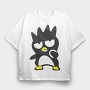 Cartoon Retro Badtz Maru 6, Tricou Oversize Barbati (Unisex)