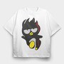 Cartoon Retro Badtz Maru 4, Tricou Oversize Barbati (Unisex)