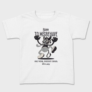 Retro Devil Halloween Cartoon, Tricou Copii
