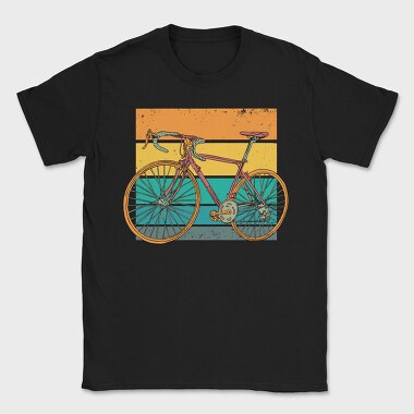 Retro Racing Bike, Tricou Barbati (Unisex)