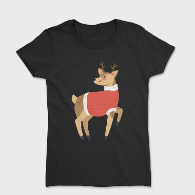 Reindeer Sweater, Tricou Femei