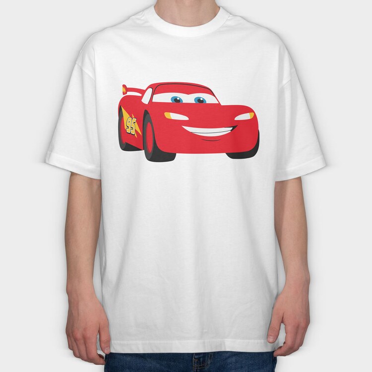 Cars 4, Tricou Oversize Barbati (Unisex)