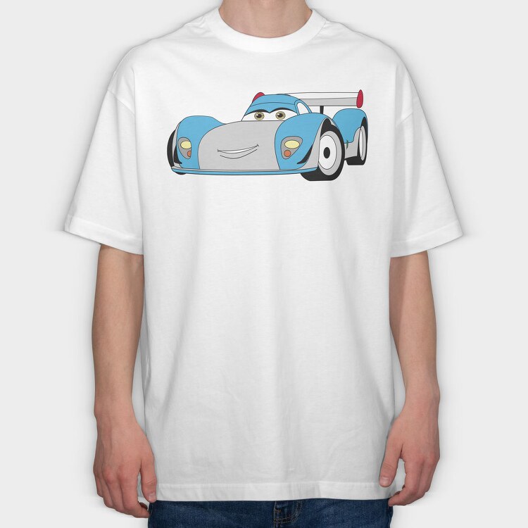Cars 45, Tricou Oversize Barbati (Unisex)