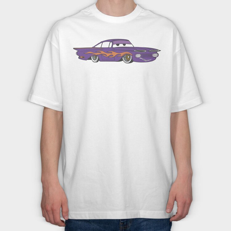 Cars 34, Tricou Oversize Barbati (Unisex)