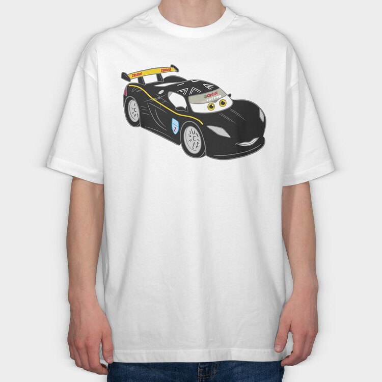Cars 44, Tricou Oversize Barbati (Unisex)