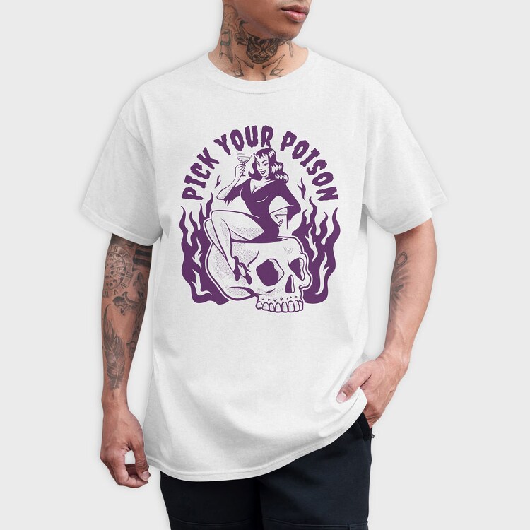 Pick Your Poison, Tricou Barbati (Unisex)