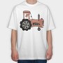 Cars 43, Tricou Oversize Barbati (Unisex)