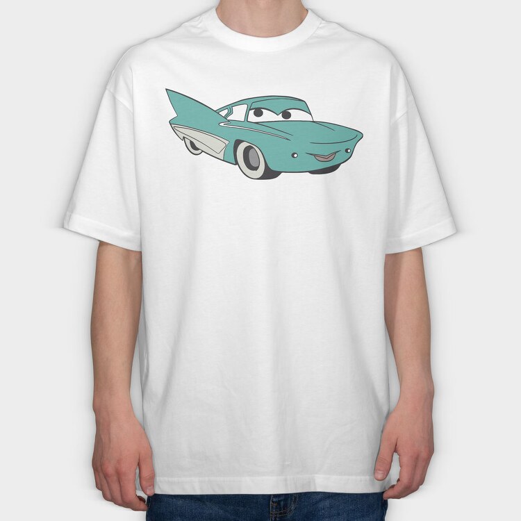 Cars 49, Tricou Oversize Barbati (Unisex)