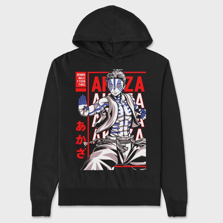 Demon Slayer 1, Hanorac Oversize Barbati (Unisex)