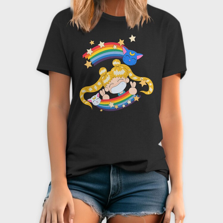 Sailor Moon 18, Tricou Barbati (Unisex)