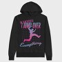 Retrowave Parkour Jump, Hanorac Oversize Barbati (Unisex)