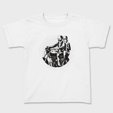 Riders Couple Love Quote, Tricou Copii
