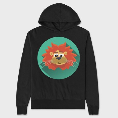 Roaring Lion Mane, Hanorac Oversize Barbati (Unisex)