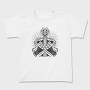 Rock And Roll Skeleton And Guitar, Tricou Copii