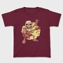 Rock Guitar Skeleton Cartoon, Tricou Copii