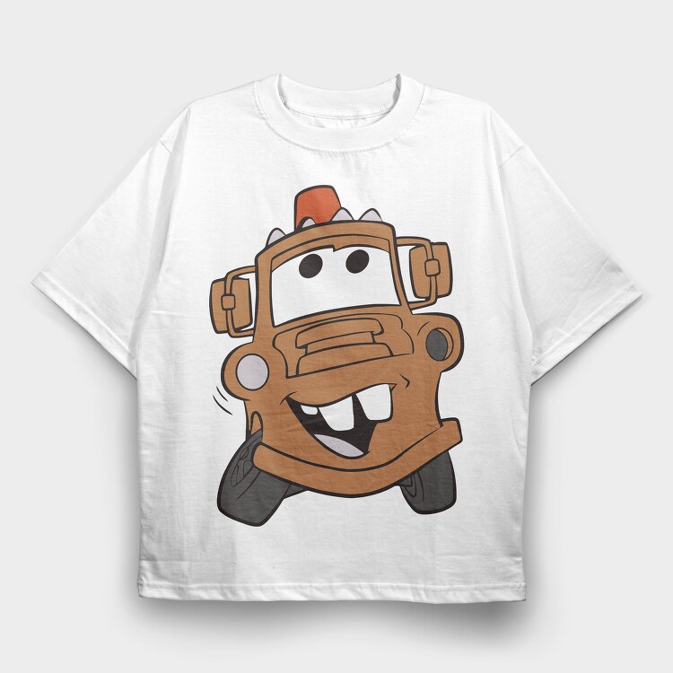 Cars 9, Tricou Oversize Barbati (Unisex)